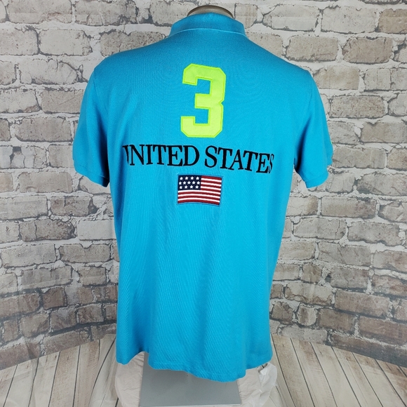Polo Ralph Lauren Big Pony USA Polo Shirt XL - Picture 9 of 16